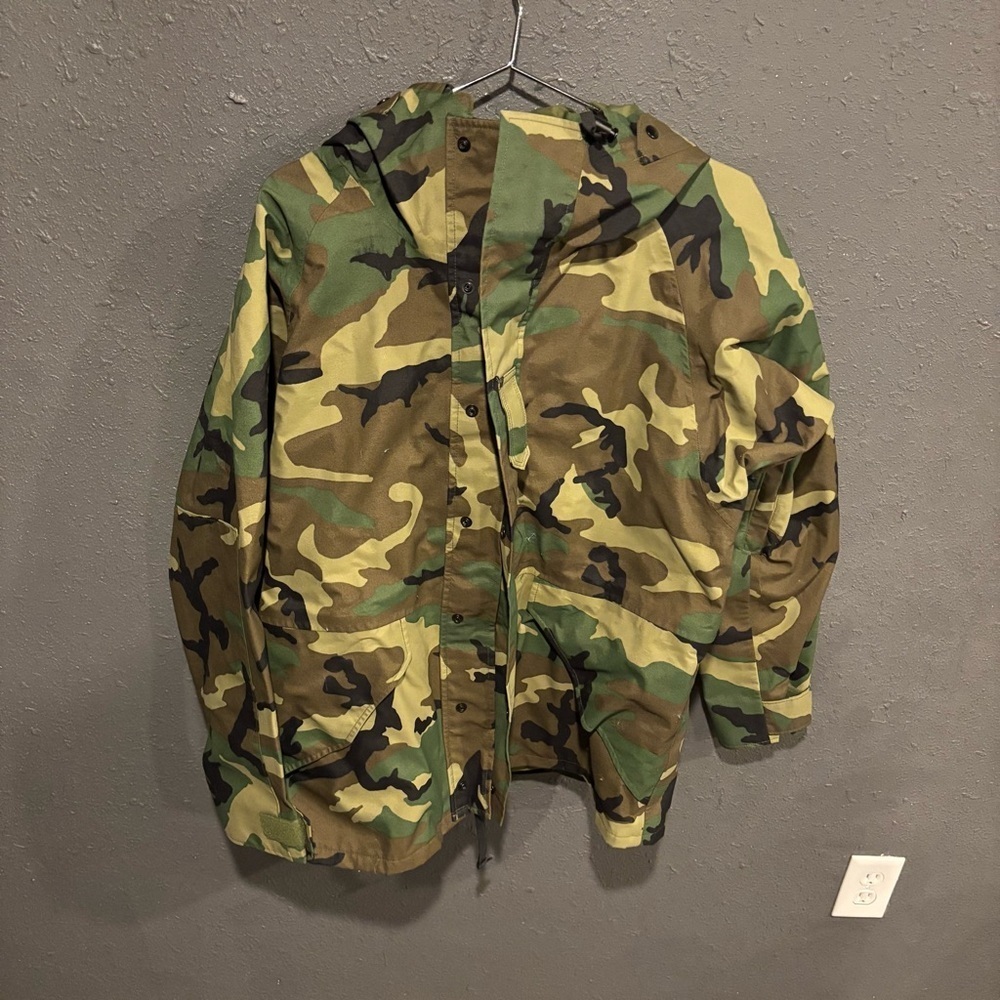 Men’s Military Camouflage Parka
